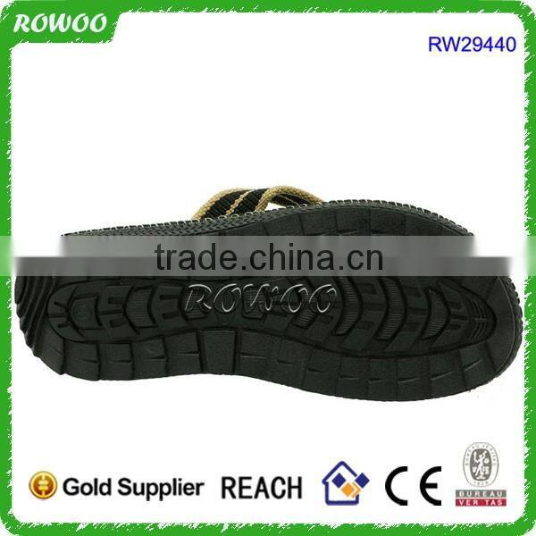 2016 New Handmade Summer Nude Beach Flip Flops For Men Outdoor Slippers