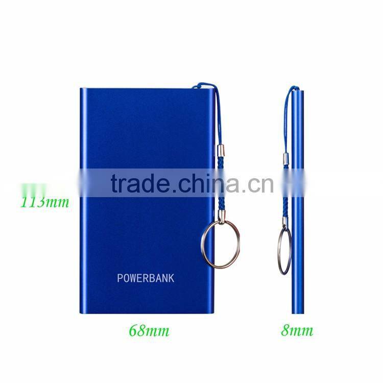Top quality external mobile phone charger station ce rohs backup battery power bank 4000mah