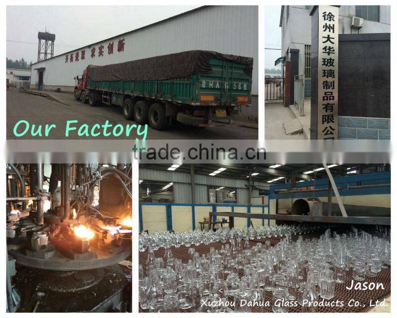 Wholesale colored and clear glass flower vases