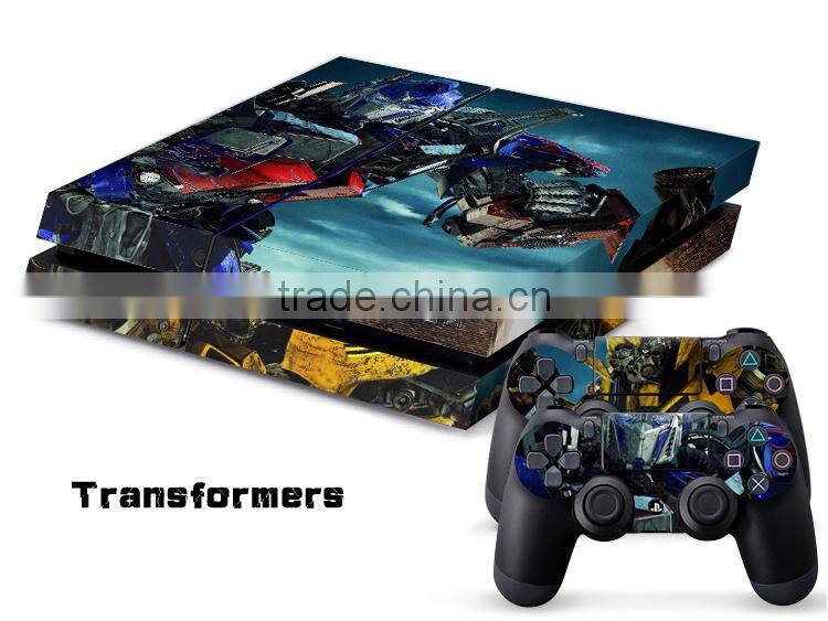 wholesale price brand new for sony playstation 4 console and controller cover for ps4 skin sticker game accessories