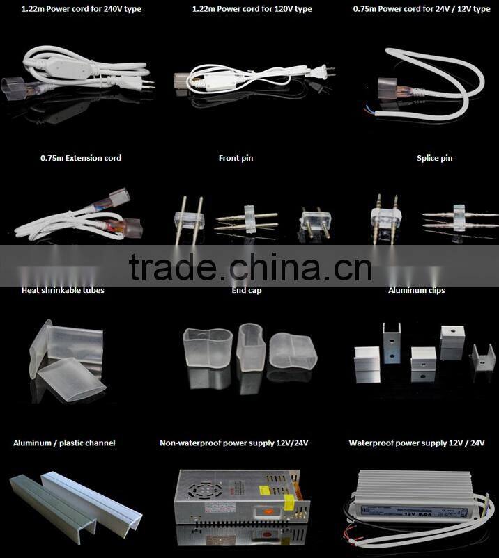 High Quality 5050 Led Strip 220v neon power supply