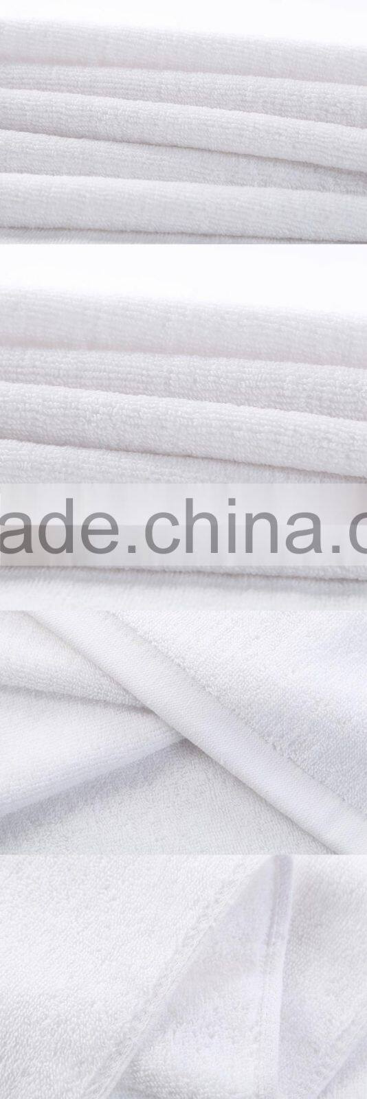 white color towels hotel bath towel white