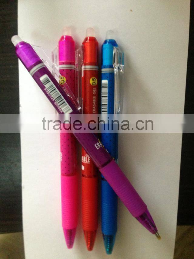 high quanlity gift removable liquid ink eraser pen, magic erasable pens