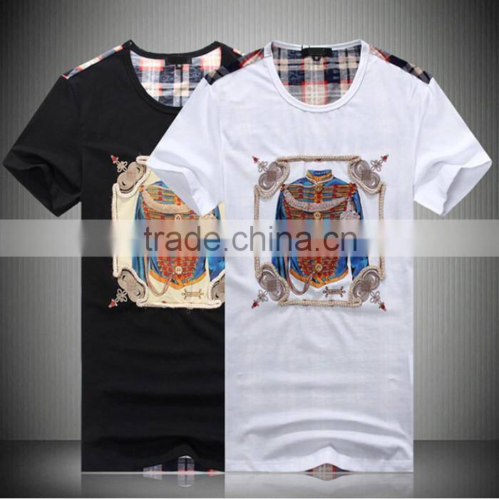 custom fashion t shirt with wholesale price