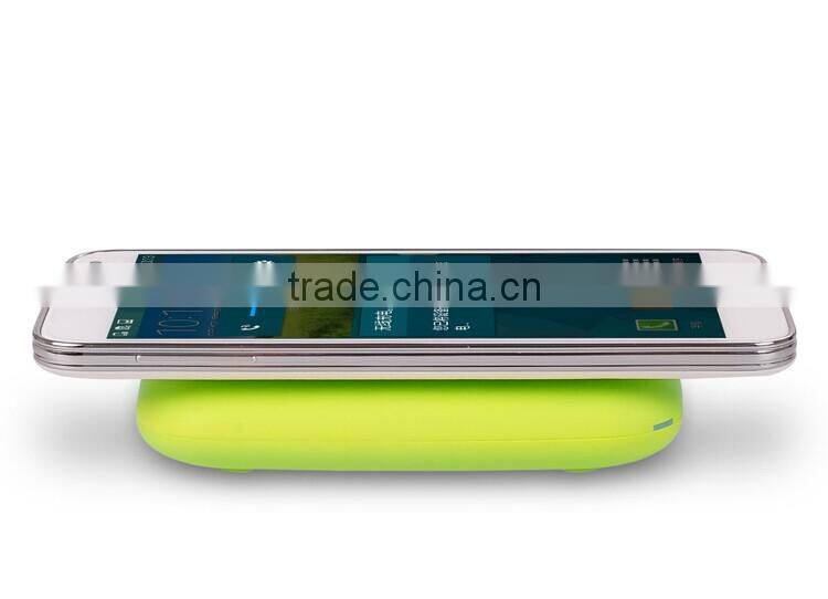 2016 portable travel qi wireless charging power bank battery charger for Lenovo for Blackberry Z10 Z30 (T-410)