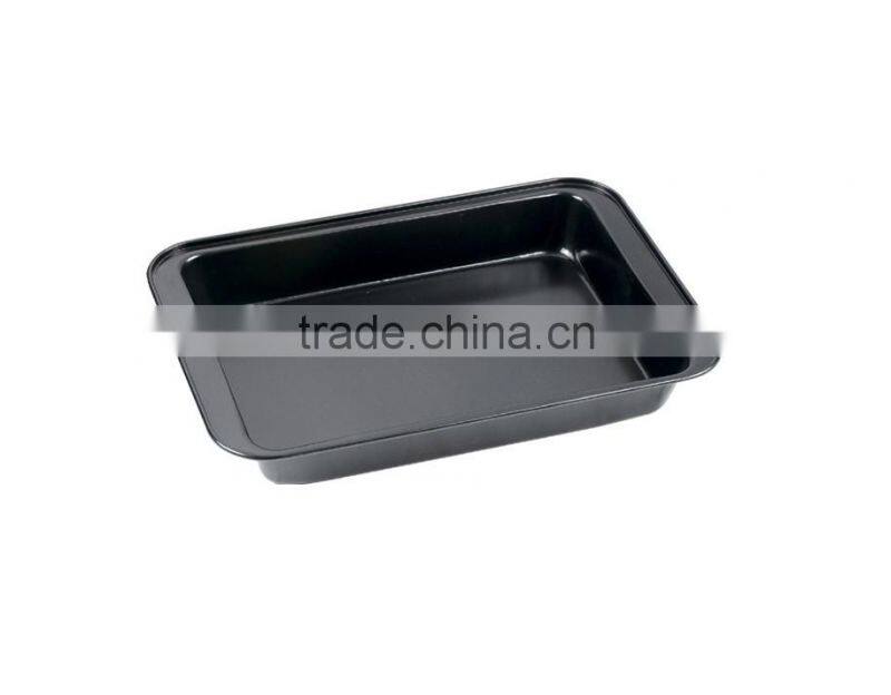 Carbon Steel Rectangular Bake Tray of cake bakeware