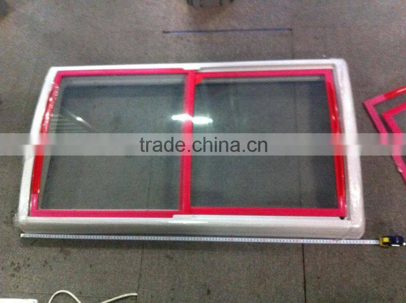 double door 1094*598mm 1294*598mm CKD freezer parts freezer glass door frame (freezer &refrigerator parts)