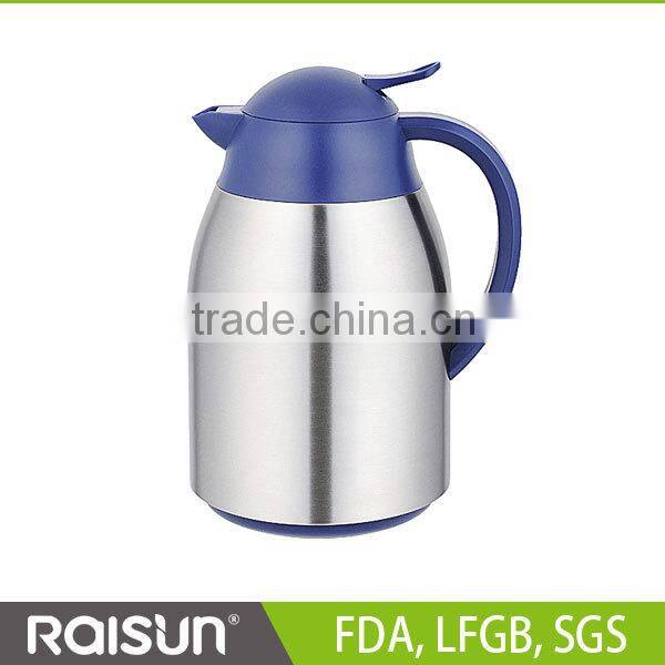 2014 high vacuum hot sell double wall aluminum kettle 1200ML 1500ML 1800ML