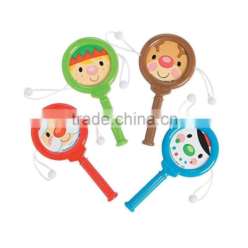 8 oz. 230ml Fashion Personalized Customized Party Drinking Cups with Handle Promotional Popular Plastic Snowman Mugs