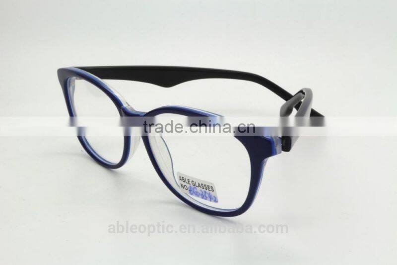 2015 hotselling jelly color transparent fashion acetate hand made spectacles optical frames eyewear eyeglasses