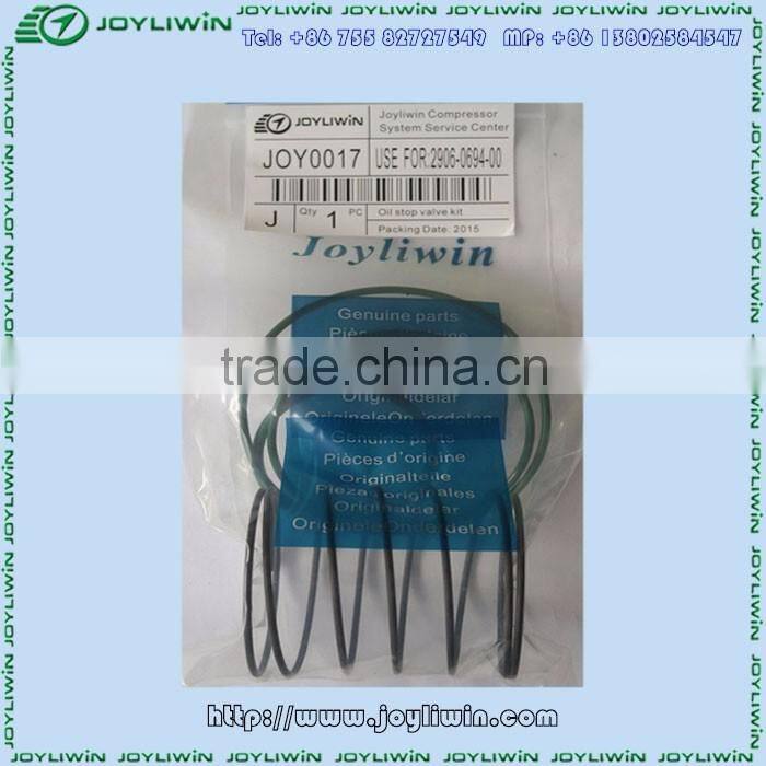 High standard air compressor parts oil stop valve service kit JOY 2906069400 for atlas copco air compressor
