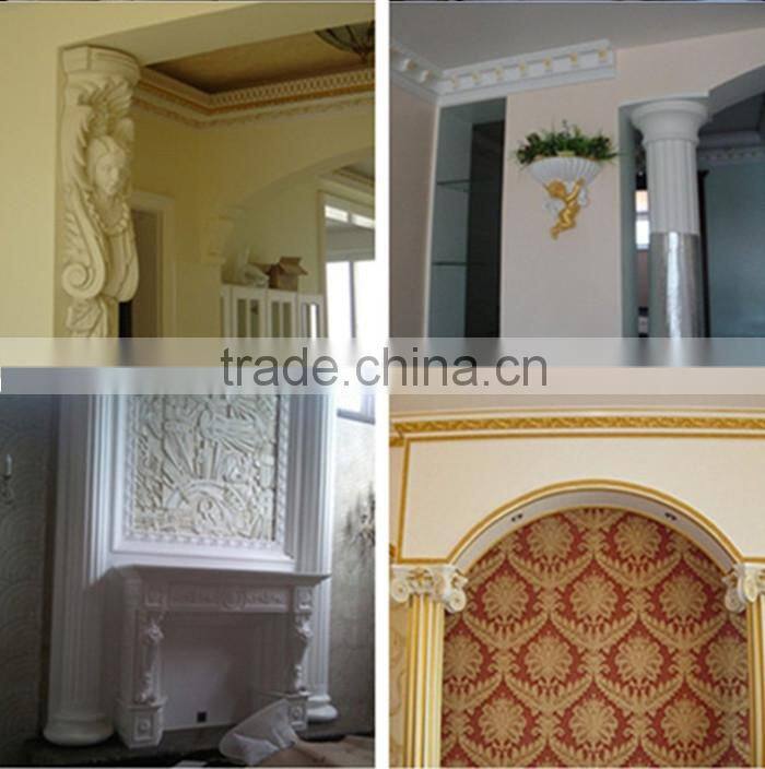 Modern Decorative Polyurethane Ceiling Cornice Moulding Design