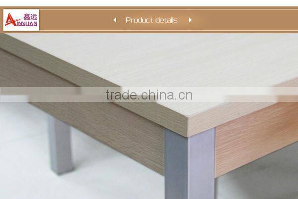 A0831 neoclassical furniture dining table rubber wood