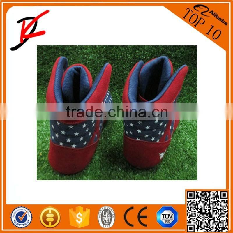 Original Strong Lift Wear High Top GYM Shoes Multi-Coloured 100% leather Soft Rubber Sole