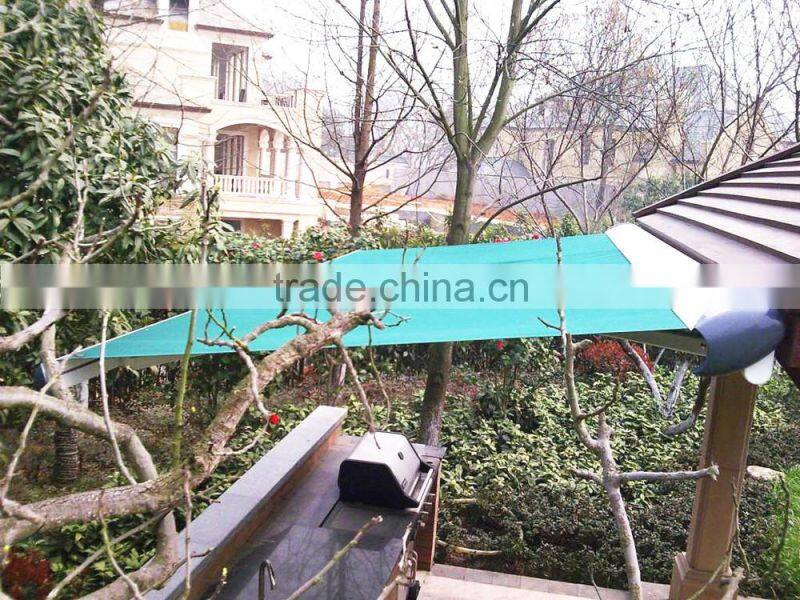 2014 new motorized automatic manual acrylic fullcassette retractable awning