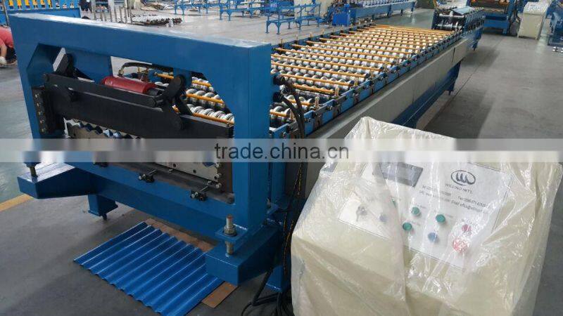 galvanized roofing sheet roll forming machine