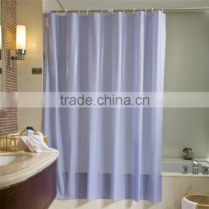 Printed peva bath shower window curtain liners