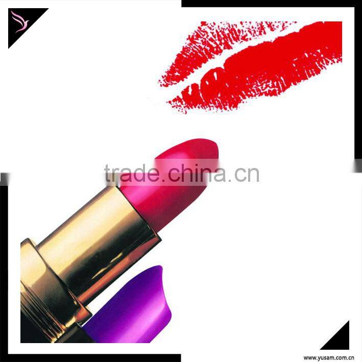 Plstic PP Material red color cosmetic lipstick tube