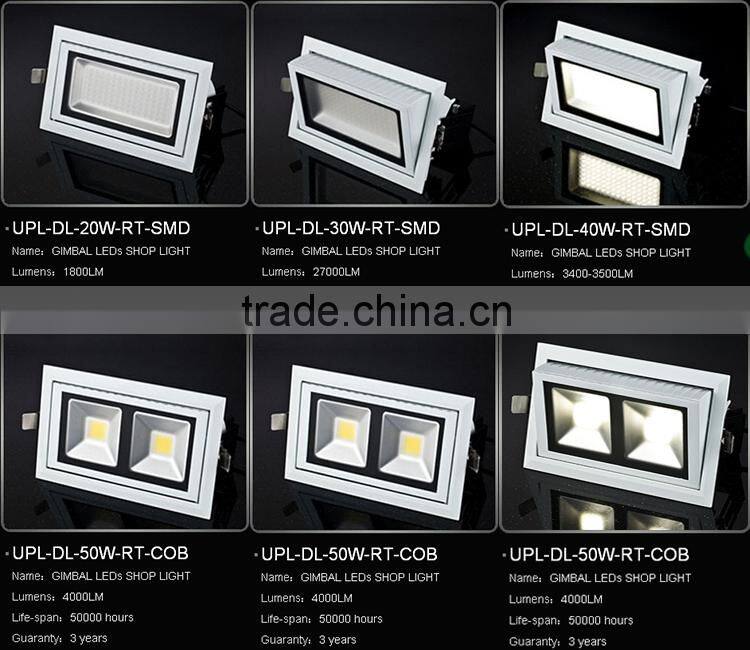 Good chips good powersupply 20w SUMSONG SMD leds downlight square led recessed down light with 3 years warranty
