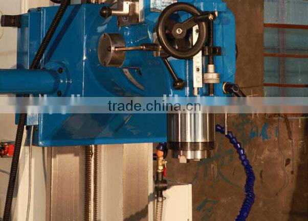 X7125 3axis travel bed type vertical conventional milling machine