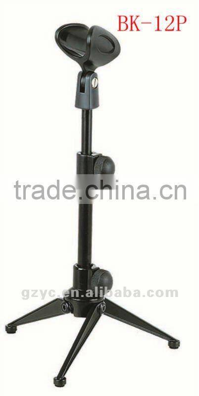 triangle base microphone table stand