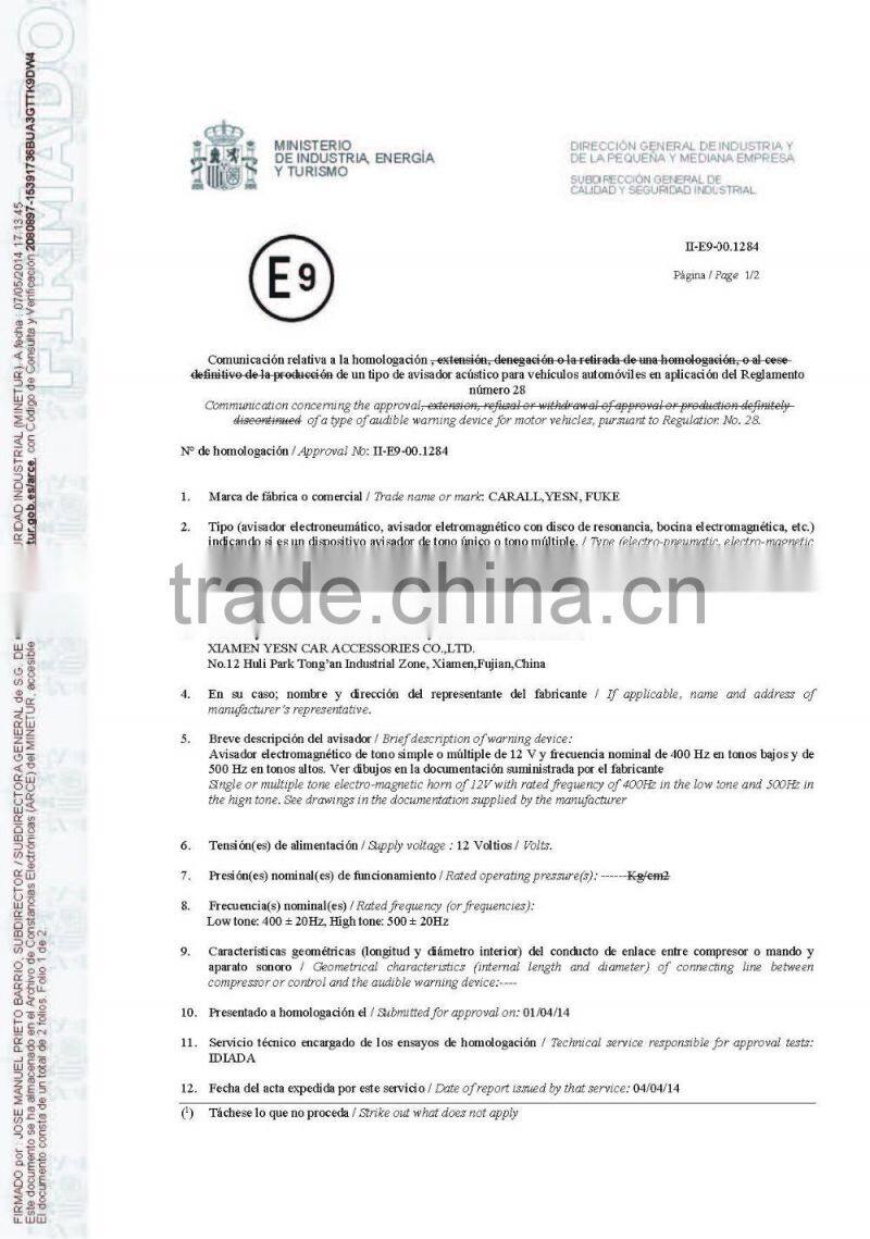 Magic Voice Environment Health Black Auto Parts Waterpoof 80mm Exclusive Siren 12V Speaker Eletcric Car Horn