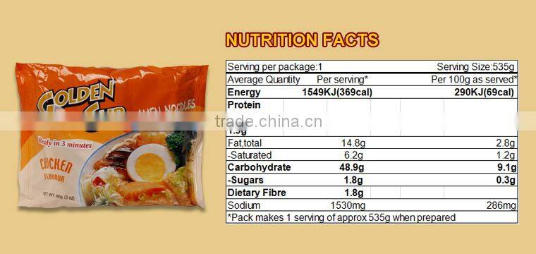 2016 new price Wholesale 2-3 Minute Wholesale King David Ramen Noodles