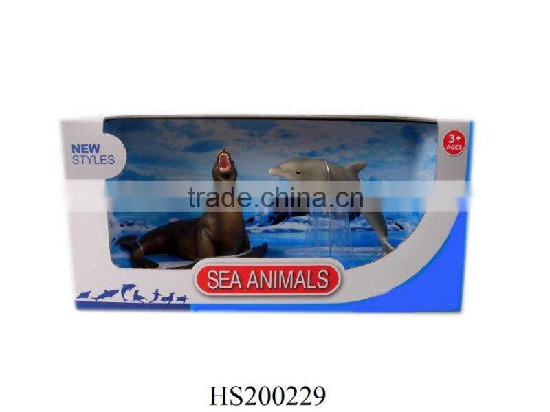 Plastic simulation animal toys