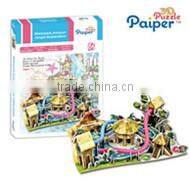 Russia 3d paper puzzle miniature souvenir buildings