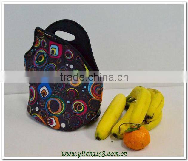 Insulated neoprene children lunch bag