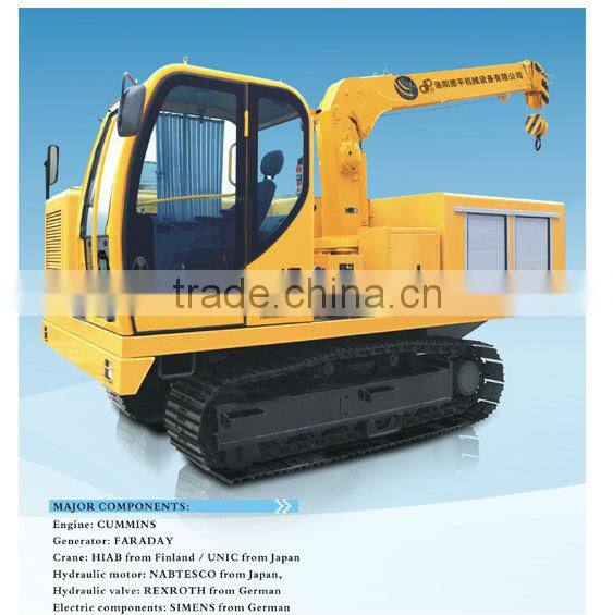 Mobile Pipeline Machine for Welding