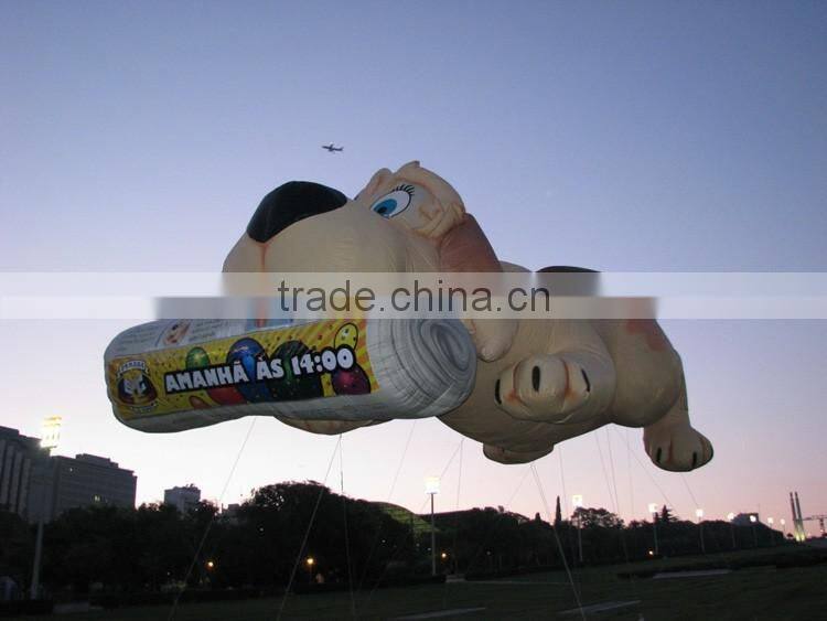 45' tall giant inflatable newspaper dog ,paper hot air balloons for sale