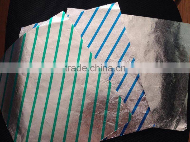 pop up aluminum foil sheet with FDA, SGS, HACCP, KOSHER certificate