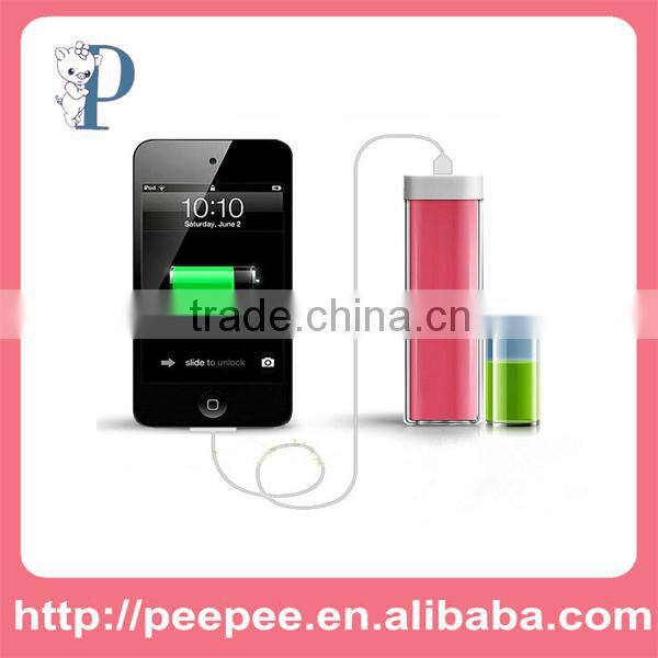 new electrical gift mobile power bank 2600mah for smartphone