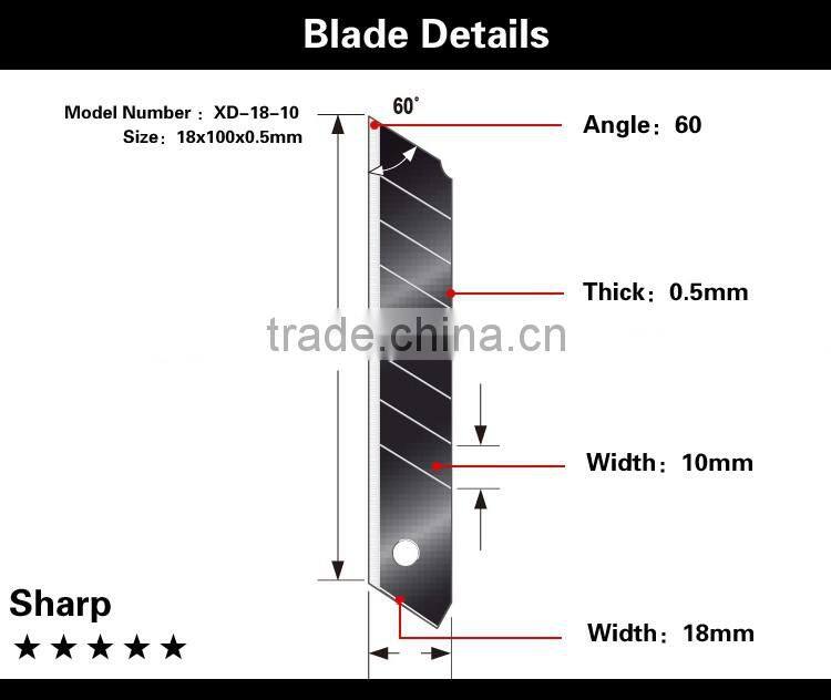 Plastic handle art knife