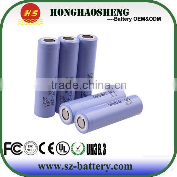Purple Samsung icr 18650-28A 2800mah Lir18650 ICR18650 3.7V li-lion rechargeable battery 2800mah