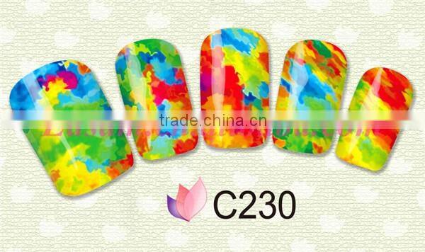 Water transfer nail art sticker Ble C series nail sticker