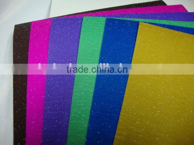Golden Glitter Film For Decoration