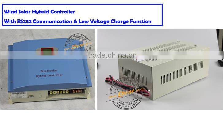 Perfect Protection 1KW High Frequency 24V Dc To Ac Home Use Wind Solar Hybrid Controller With LCD Display
