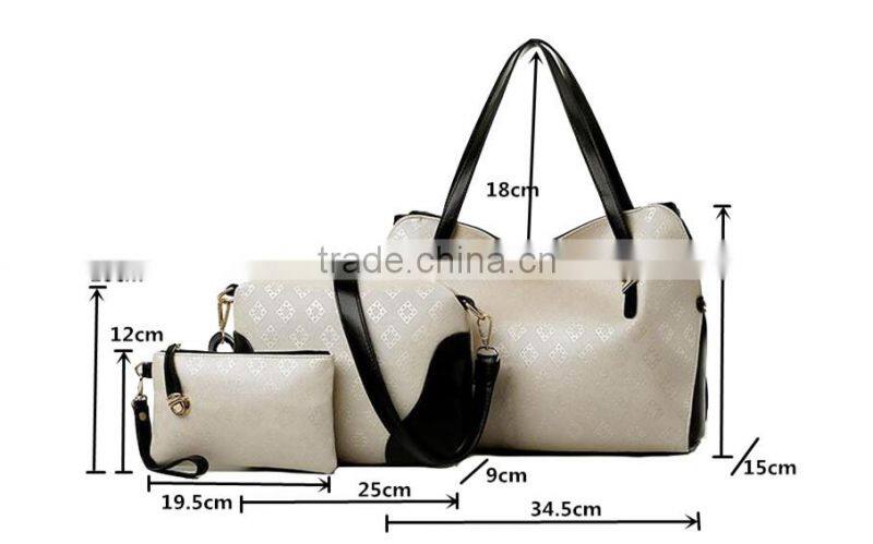 Composite Brand Bag Wholesale Fashion PU Tote Bag Handbag