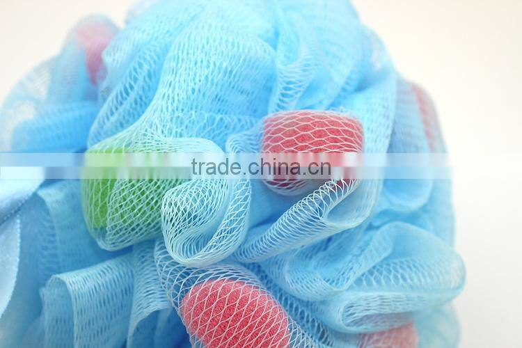 Mesh bath soap dispensing sponge with low price