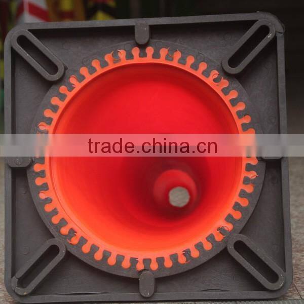 DINGWANG Origin Good Quality Soft PVC Orange Cone, Flexible Traffic Cone
