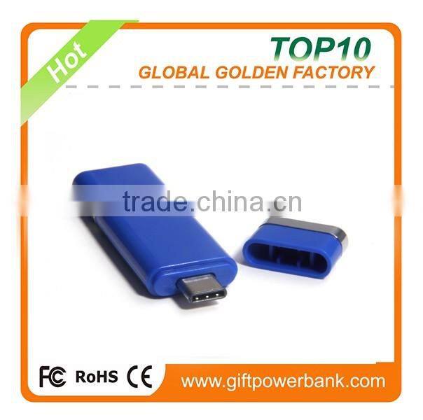 High quantity real capacity lastest products type-c usb 3.1 with logo printing