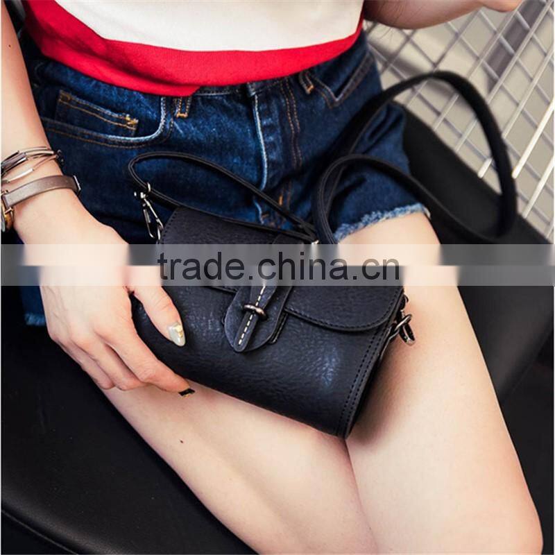 Korean fashion single shoulder pu leather crocodile lady women's shopping hand bag