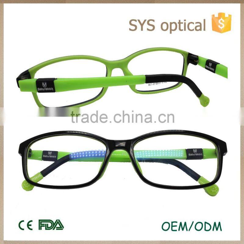 Custom design bright color small students prefer reading glasses kids optical frame