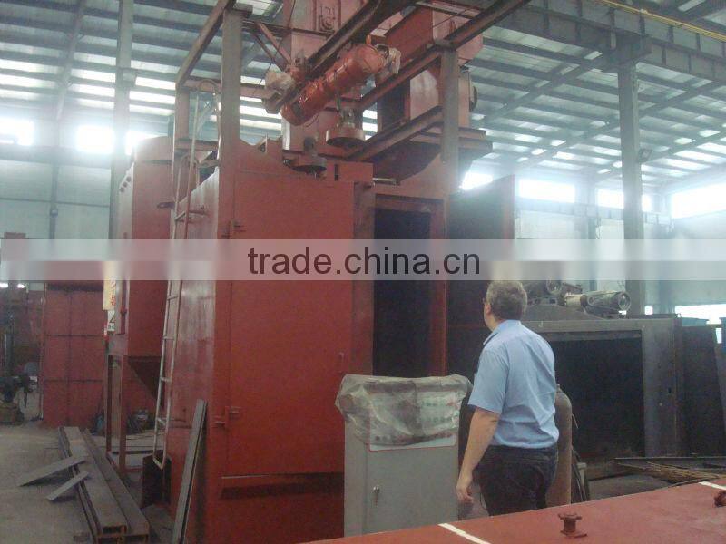 Large-scale foundry dedicated castings rust removing machine hanger hook shot blasting machine
