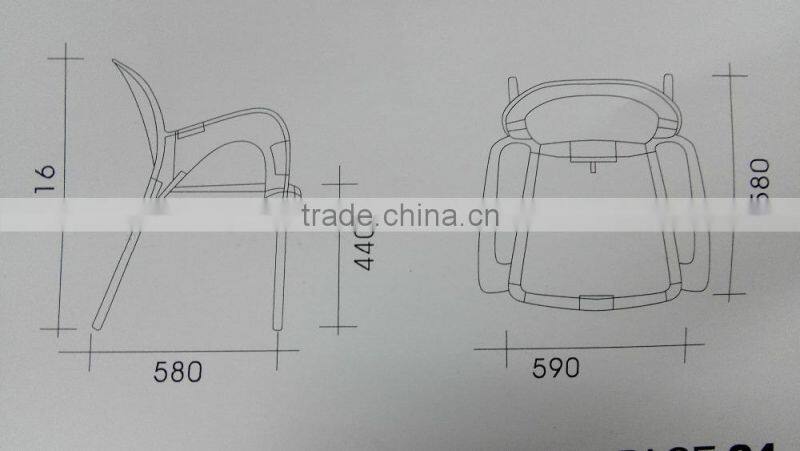 Wholesale modern plastic leisure chair