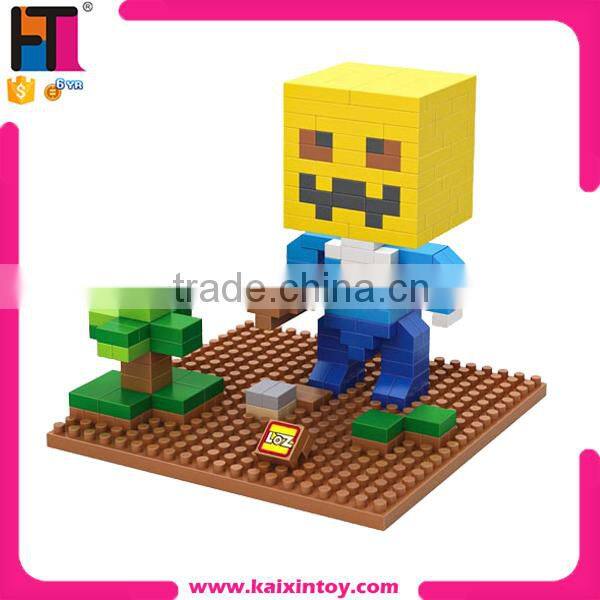 75 pcs plastic children DIY educational snowflake building bricks