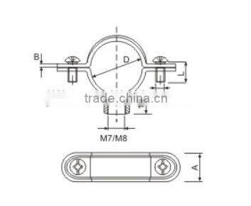 Lighter clamps M7/M8