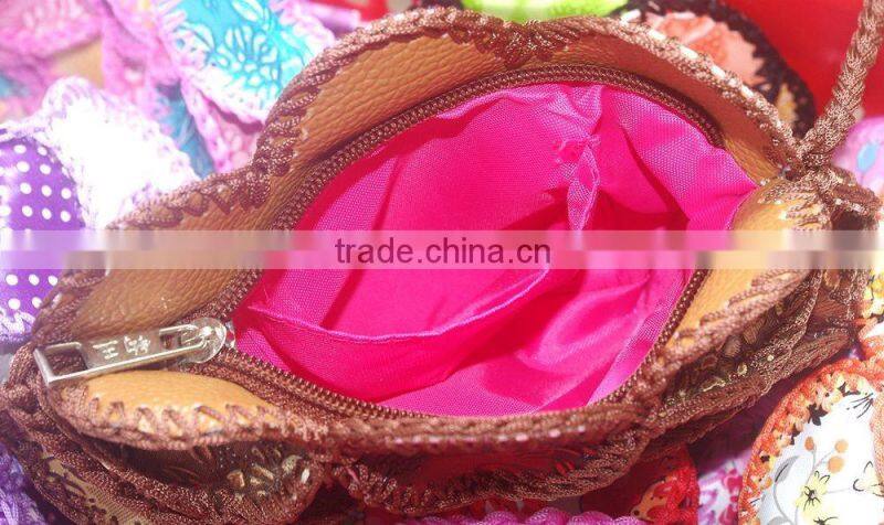 chrismas new arrival hello kitty design cute kids bag mobile key inner pocket